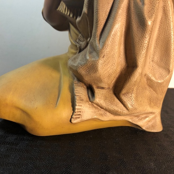 Vtg Byron Molds 10” 1979 Native American Woman & Infant Baby Figurine - Picture 13 of 16